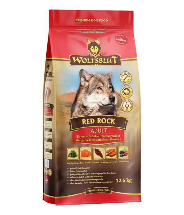 WOLFSBLUT Trockenfutter für Hunde Red Rock,