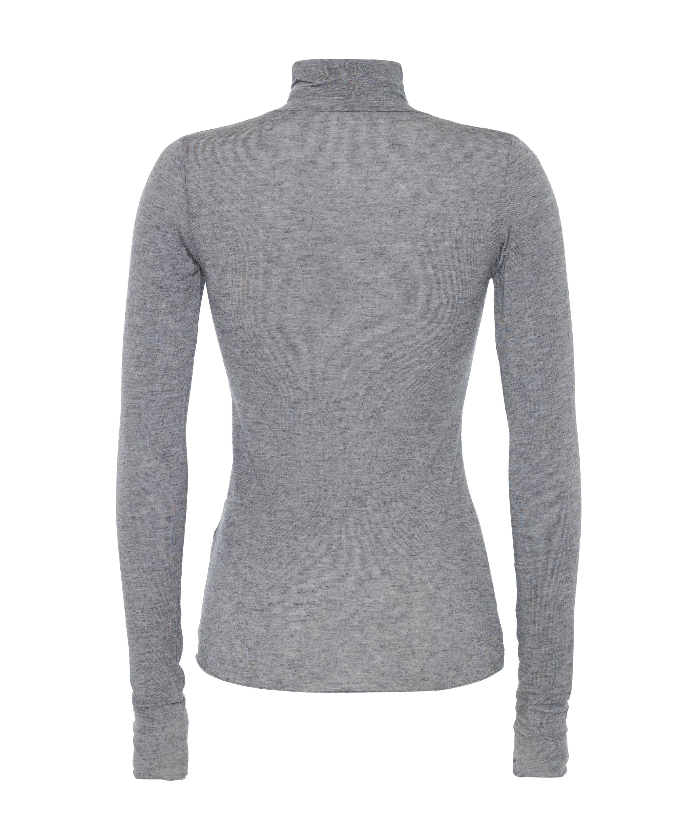 Babiche Dames top grijs