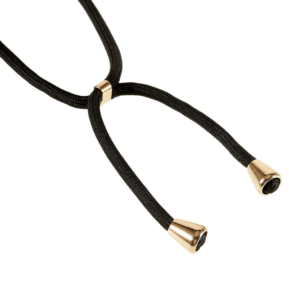 Samsung Galaxy S23 Ultra 5G Necklace Bio Gummi Case Hülle Eco Friendly Nachhaltig Kompostierbar   Handykette (150cm) - Schwarz