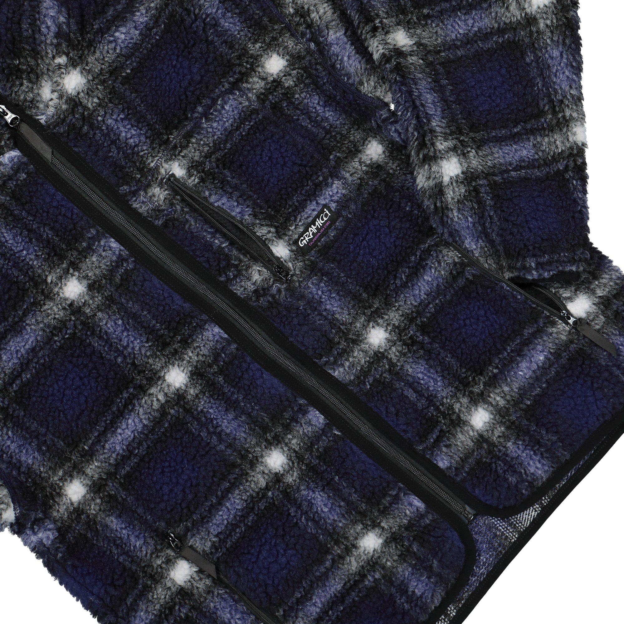Gramicci<br>Shadow Plaid Sherpa Jacket