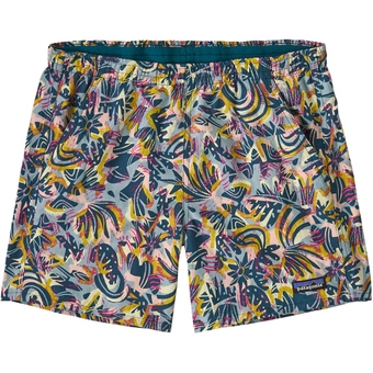 Patagonia Baggies - 5 In. Shorts Wild Botanist: Tidal Teal Damen