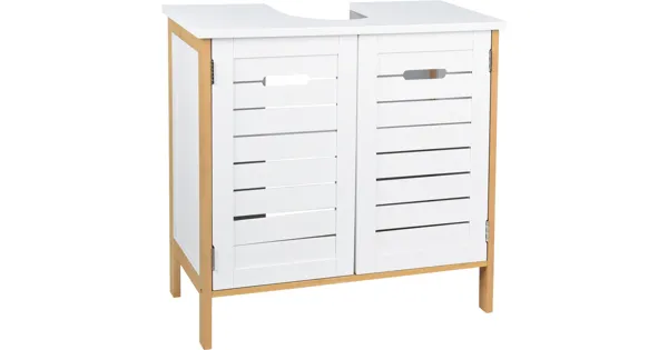 Lavaboy Zuzu Bambus/MDF weiss 2trg