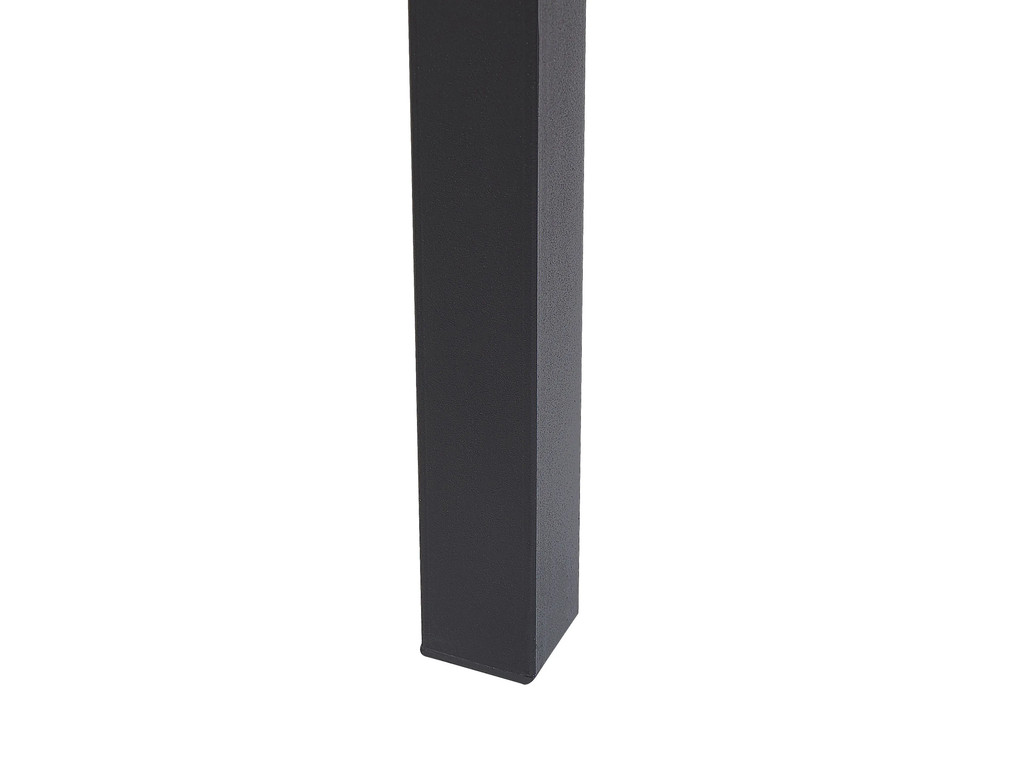 Eettafel uitschuifbaar AVIS Zwart 90 cm 140/190 cm