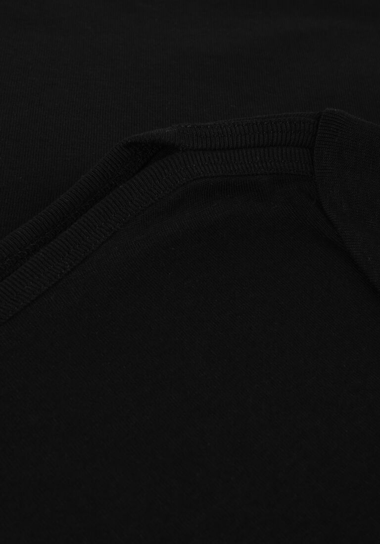 TOMMY HILFIGER zwarte tommy hilfiger  new cody slim boat-nk 3/4slv