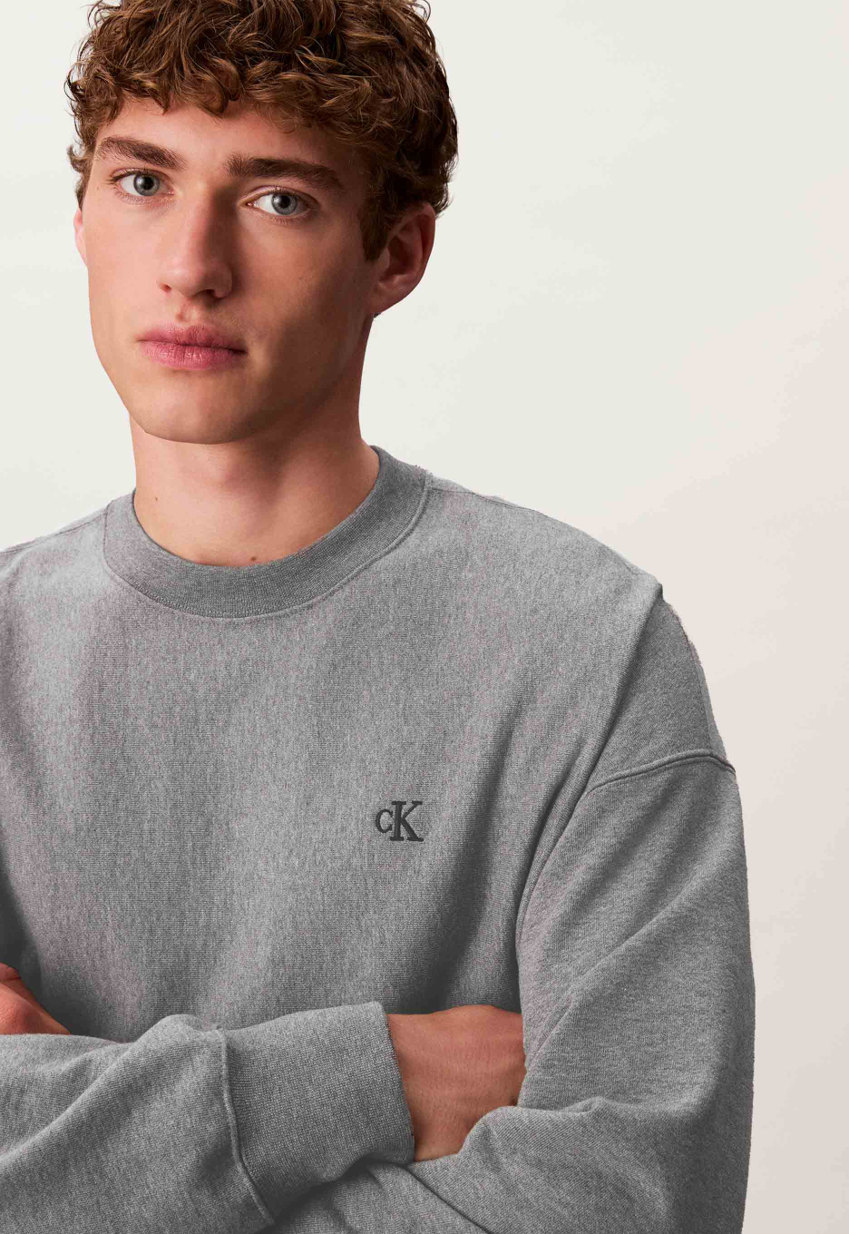 Calvin Klein Terry Monogram Sweater