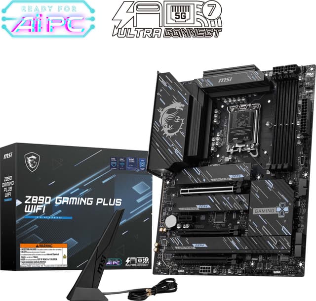 MSI Z890 GAMING PLUS WIFI bundkort