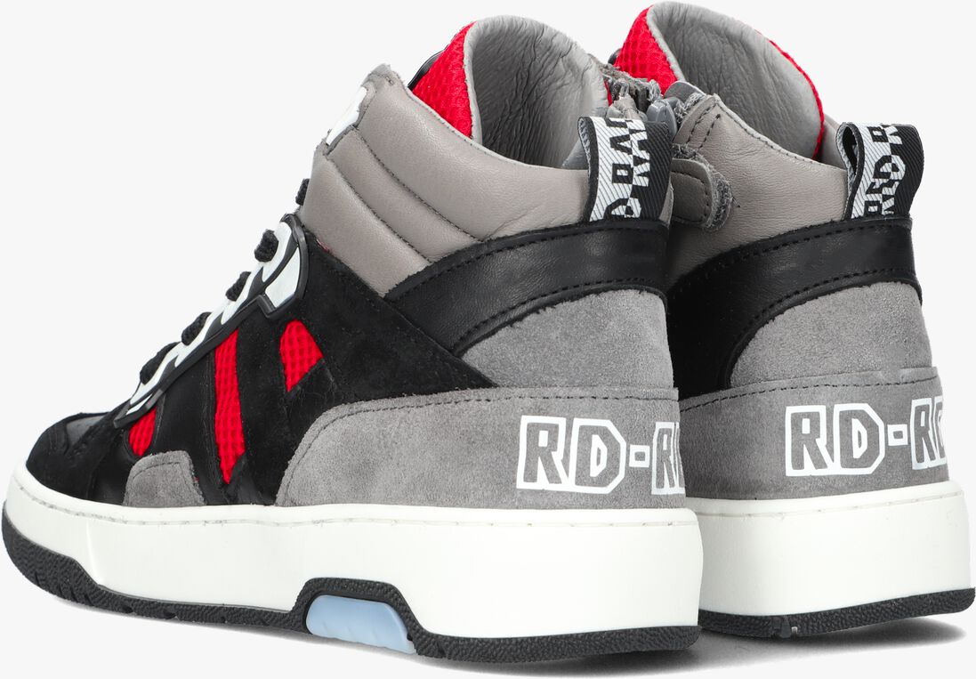 RED-RAG grijze red-rag hoge sneaker 13679