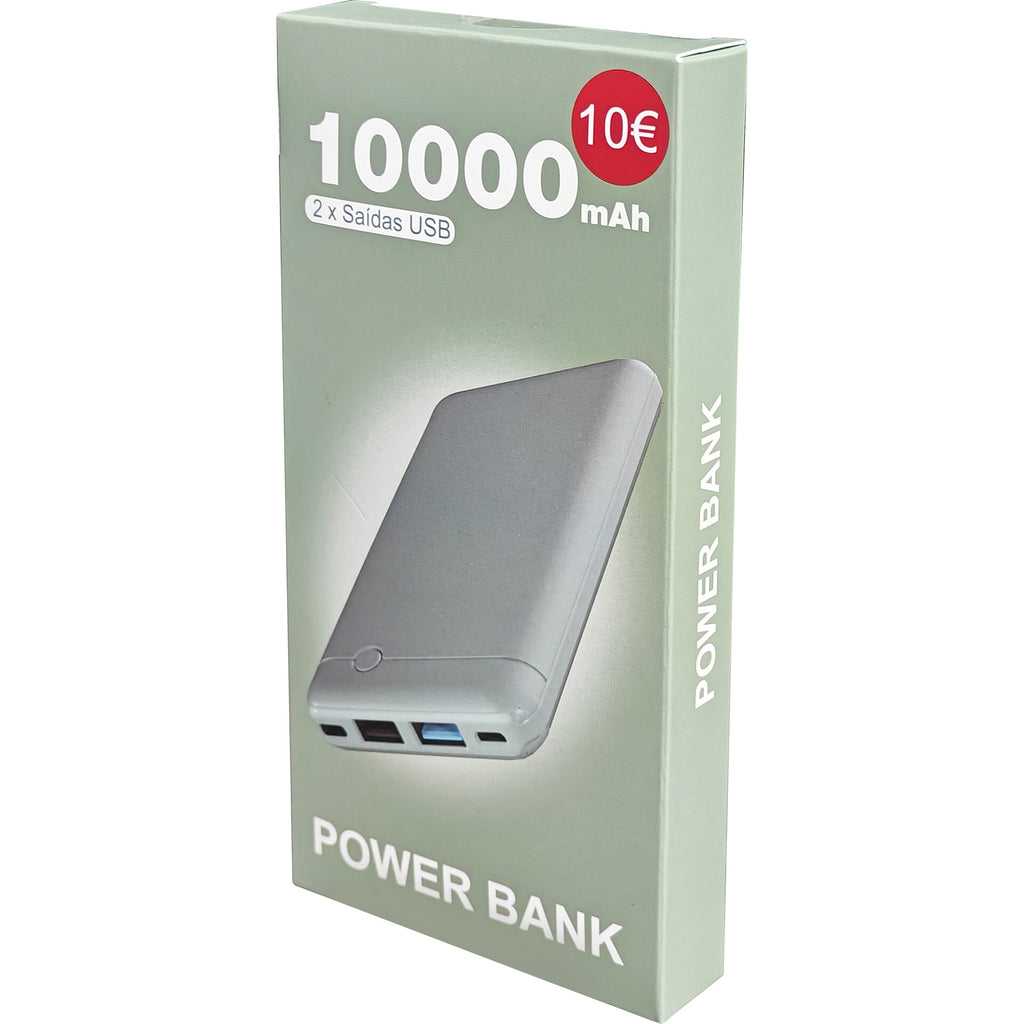 Power Bank 10.000Mah Verde Fusion