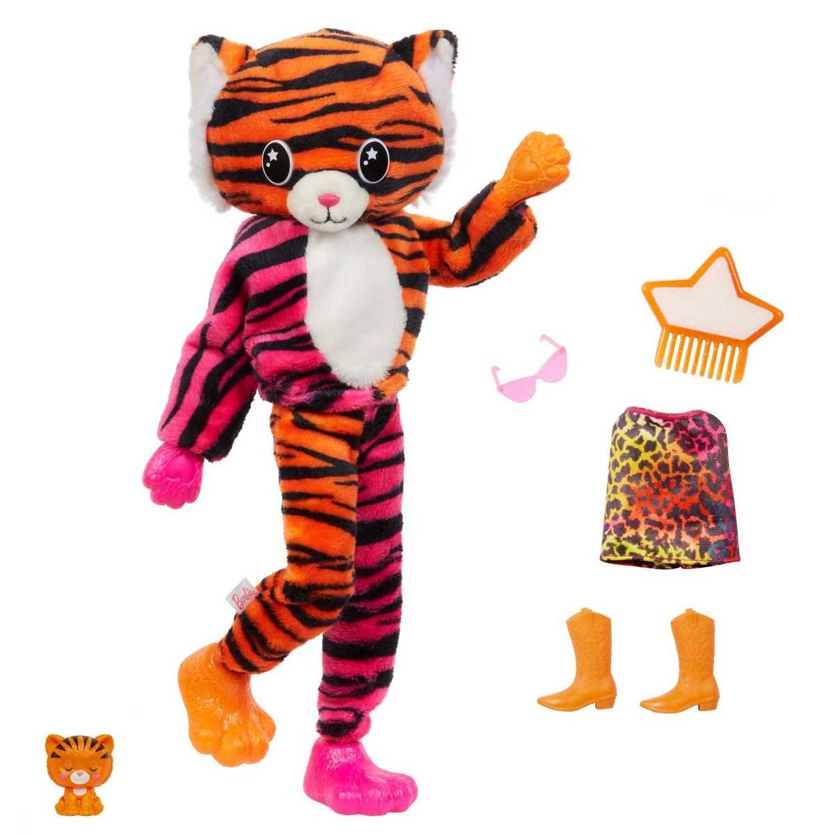 Barbie Poupée Cutie Reveal Tigre