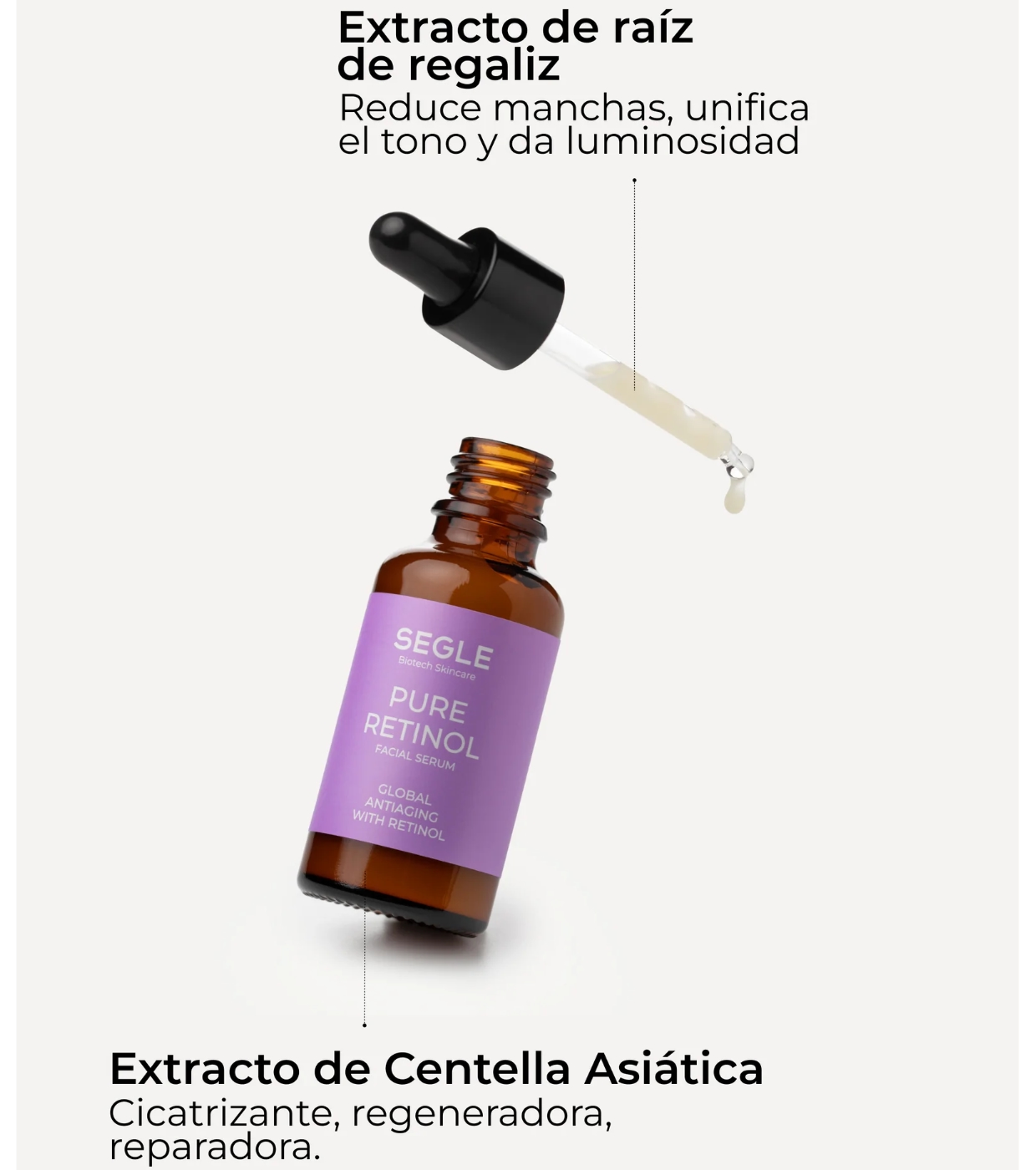 SEGLE - Soro facial antienvelhecimento Pure Retinol