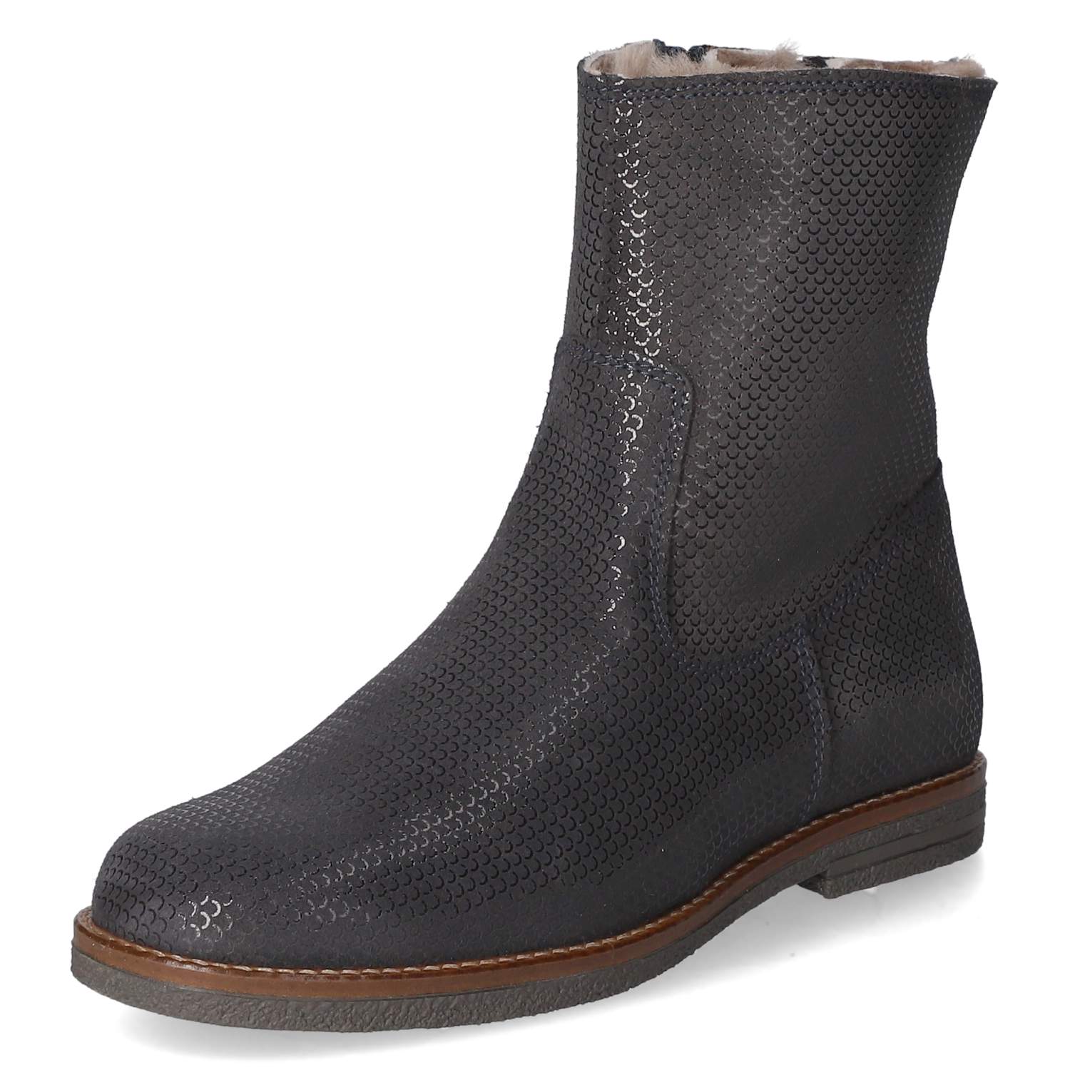 bisgaard Winterstiefeletten NICOLA LAMB - blueberry