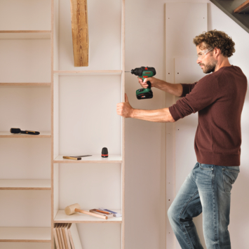 Bosch 18V accuboormachine brushless AdvancedDrill (Incl. 2 accu's 2.5Ah + lader)