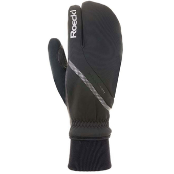 Roeckl Tesero Trigger 3-Fingerhandschuhe Black