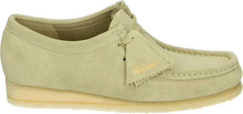 Clarks WALLABEE Vrije tijdsschoenenHeren veterschoenHeren sneakersCasual Groen