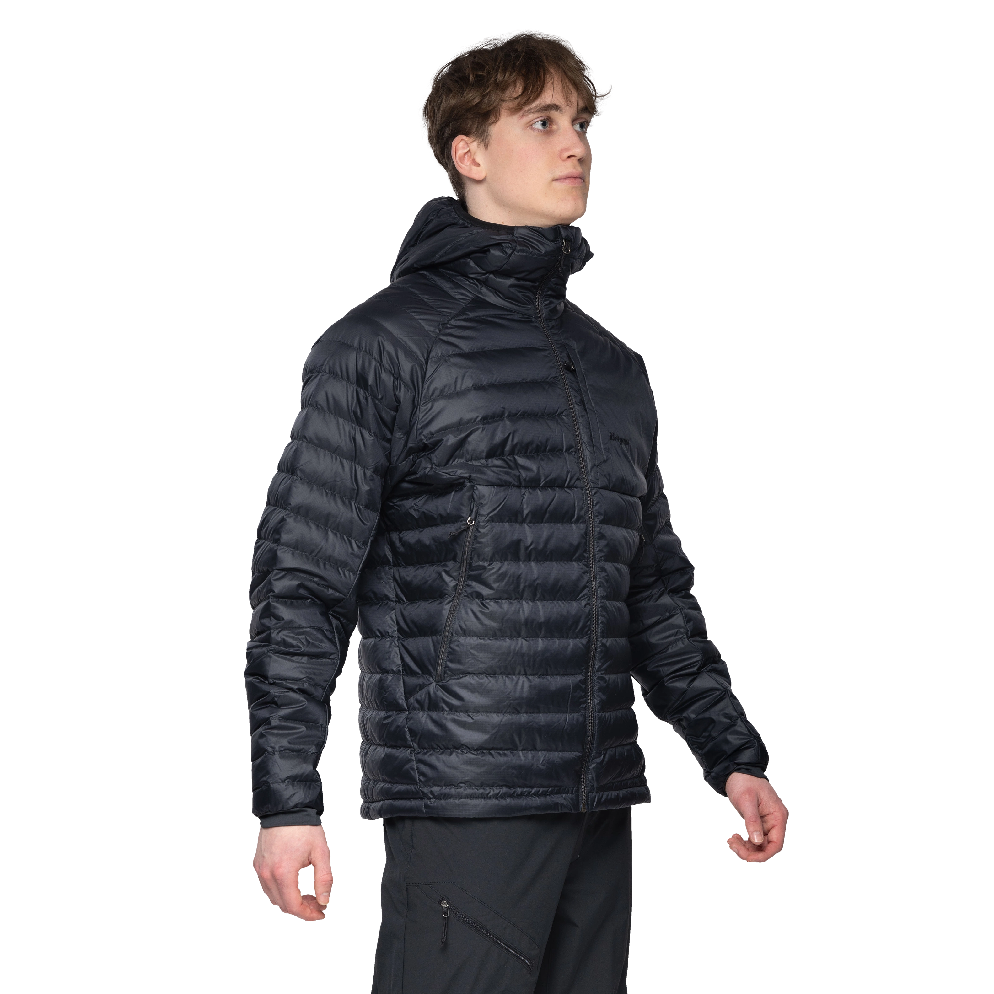 Vaagaa Light Down Jacket Hood Men Black