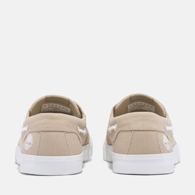 Sneaker Bassa Stringata da Uomo in beige
