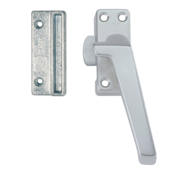 AXA Raamsluiting met nok rechts aluminium