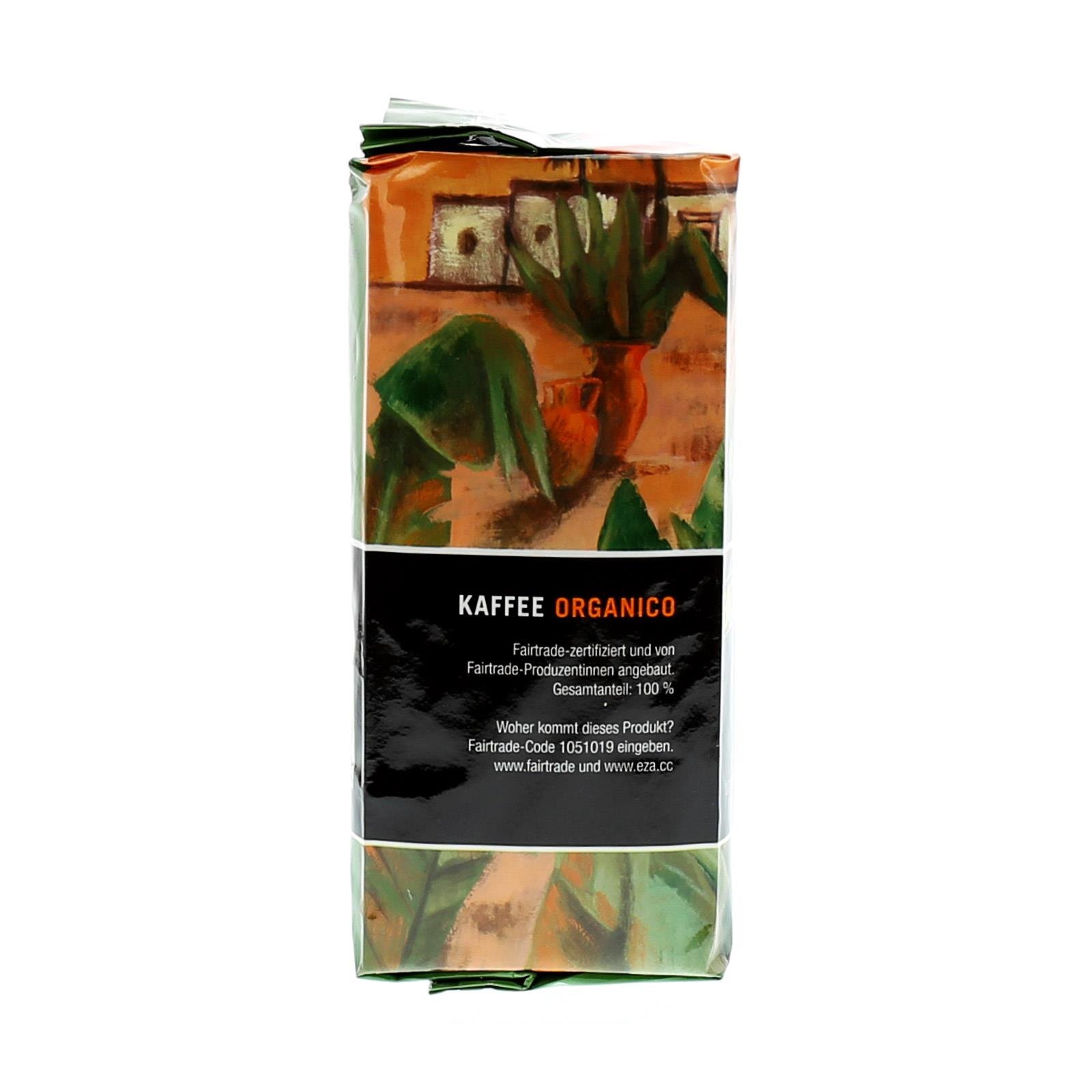 EZA Kaffee Organico Gemahlen