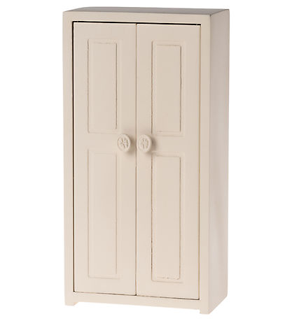 Maileg Miniature Skab - Mus - Cream