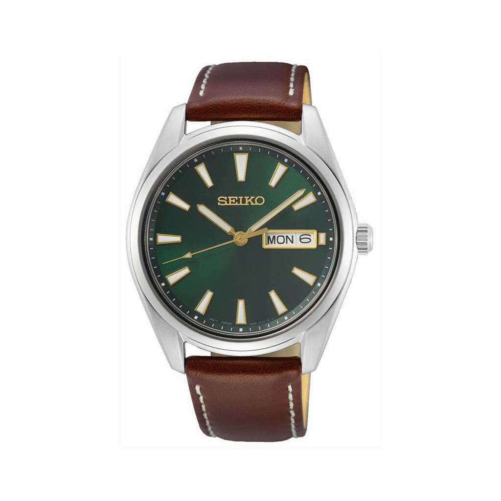 Montre Seiko Classique Vert Foncé
