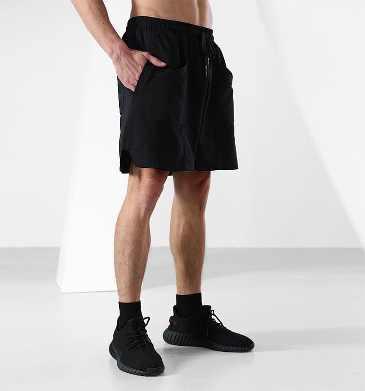 Double White - Effen joggingbroek met trekkoord in de taille