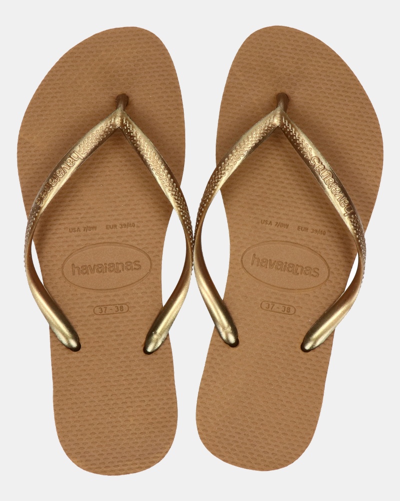 Havaianas Slim Slippers  - brons