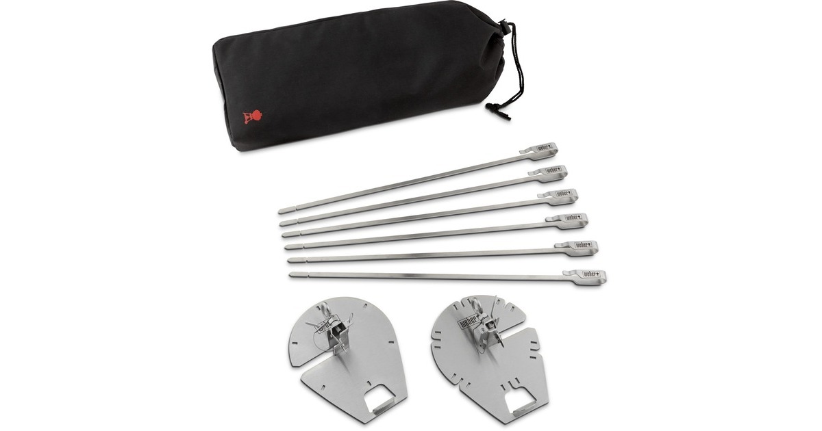 WeberCRAFTED Braadspiesenset  (Roestvrij staal)