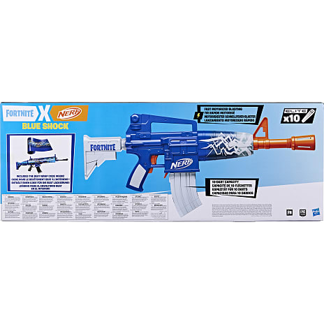 Nerf Fortnite Blue Shock blaster