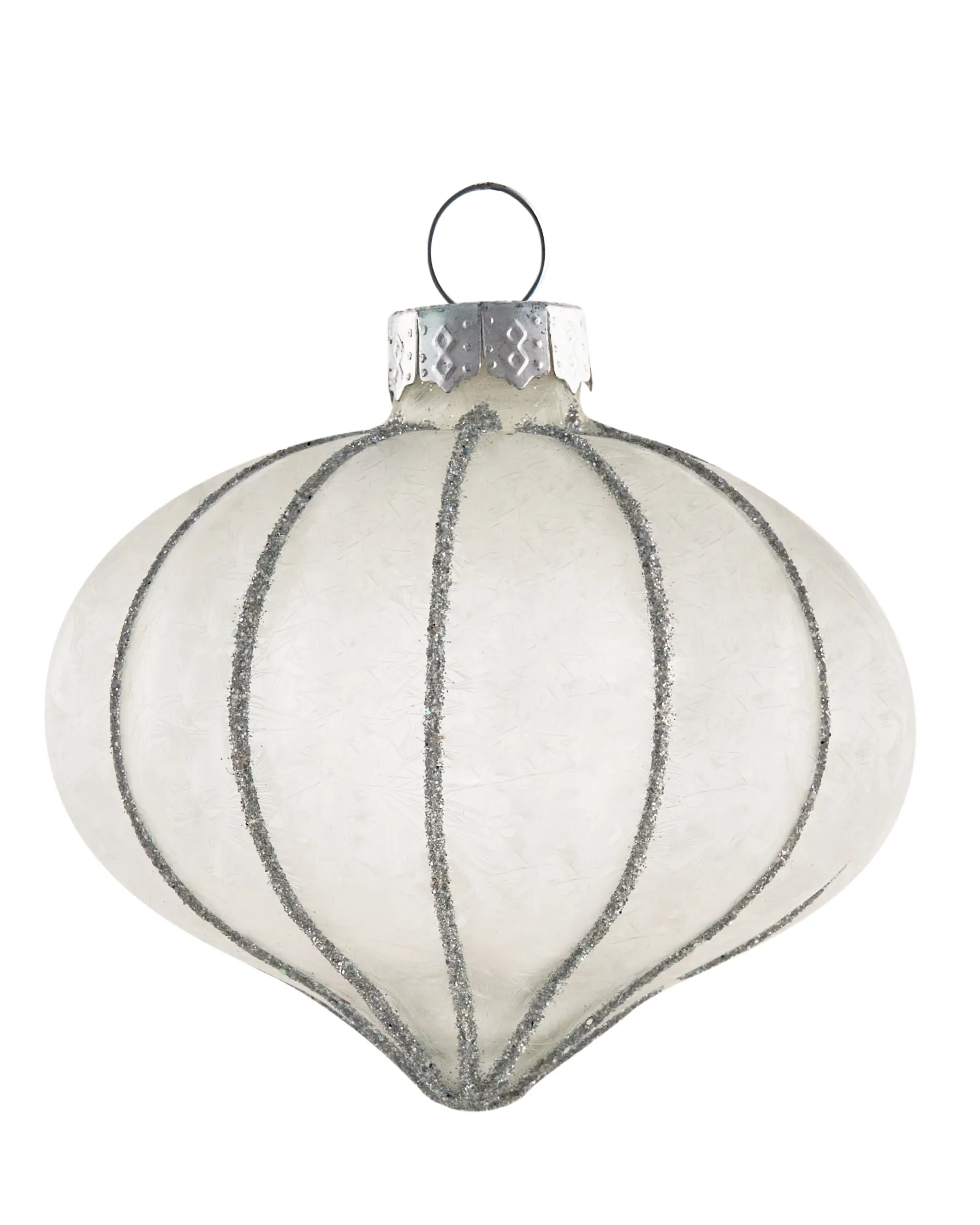 Set van 35 kerstballen SNOWFALL Glas Blauw