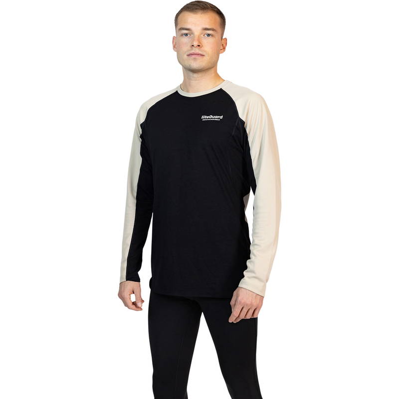 liiteGuard Merino Hybrid Baselayer Løbetrøje Herre