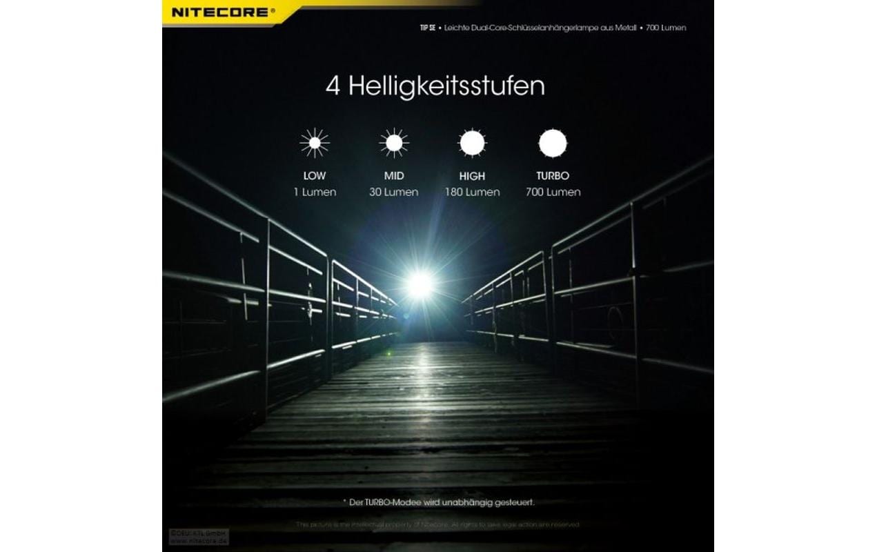 Taschenlampe Tip Se 700 LumenLED-Taschenlampe