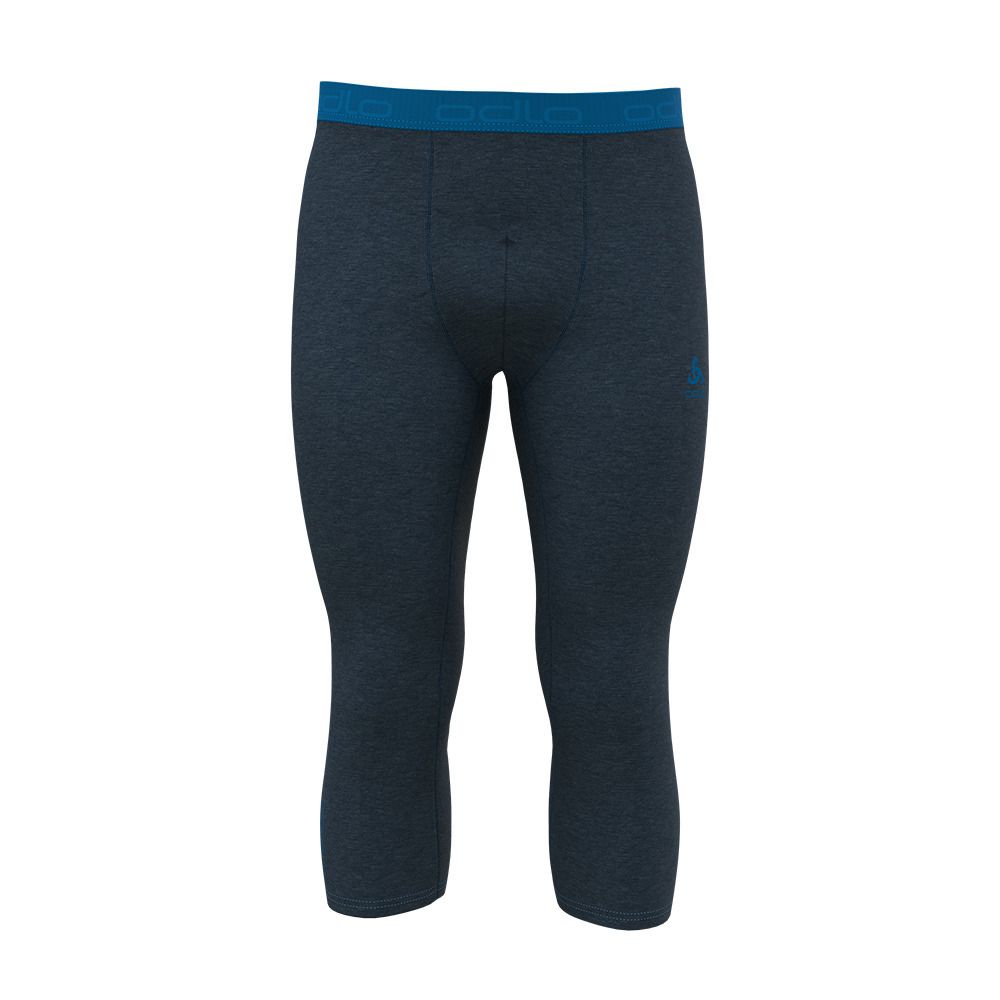 Odlo REVELSTOKE PW 150 - Sous-couche Homme blue wing teal melange - indigo bunting