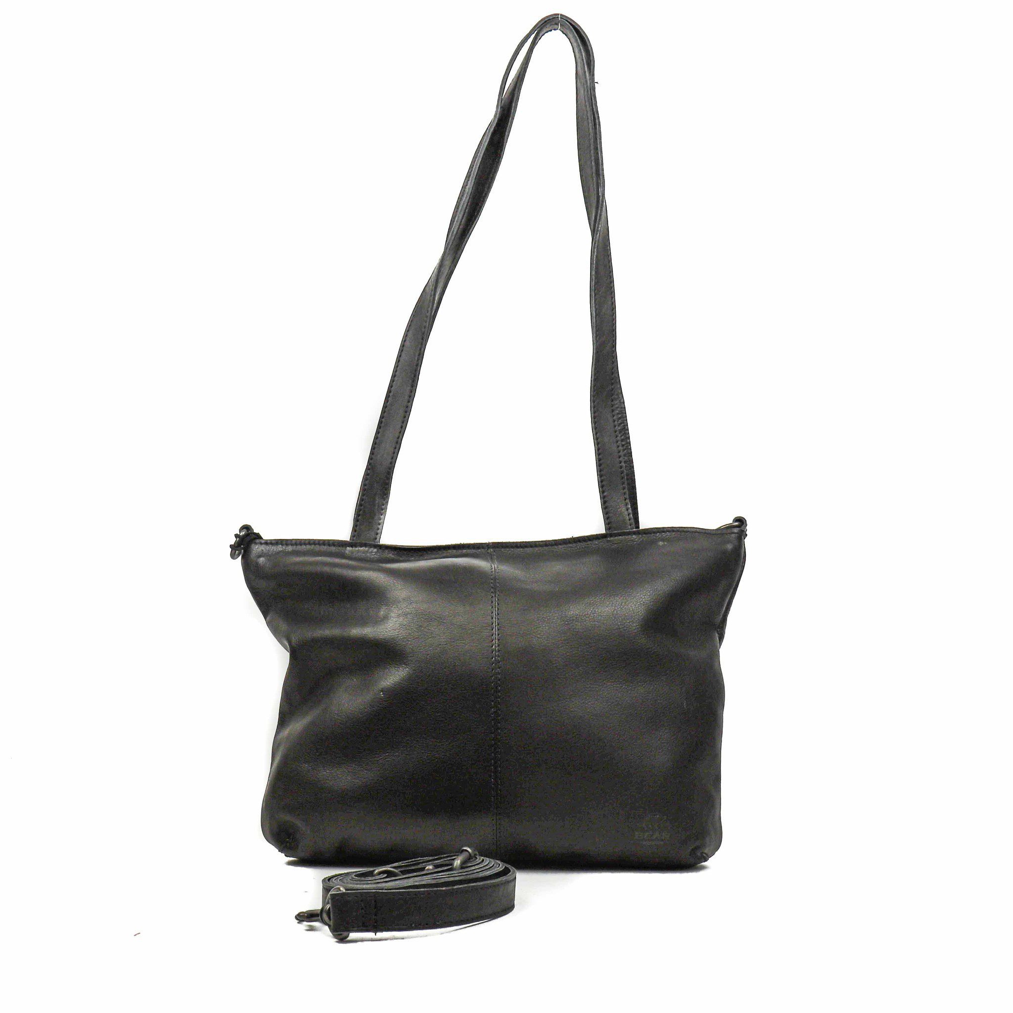 Bear Design Callisto Pelle Hand/ Schoudertas Lola Zwart CP1683