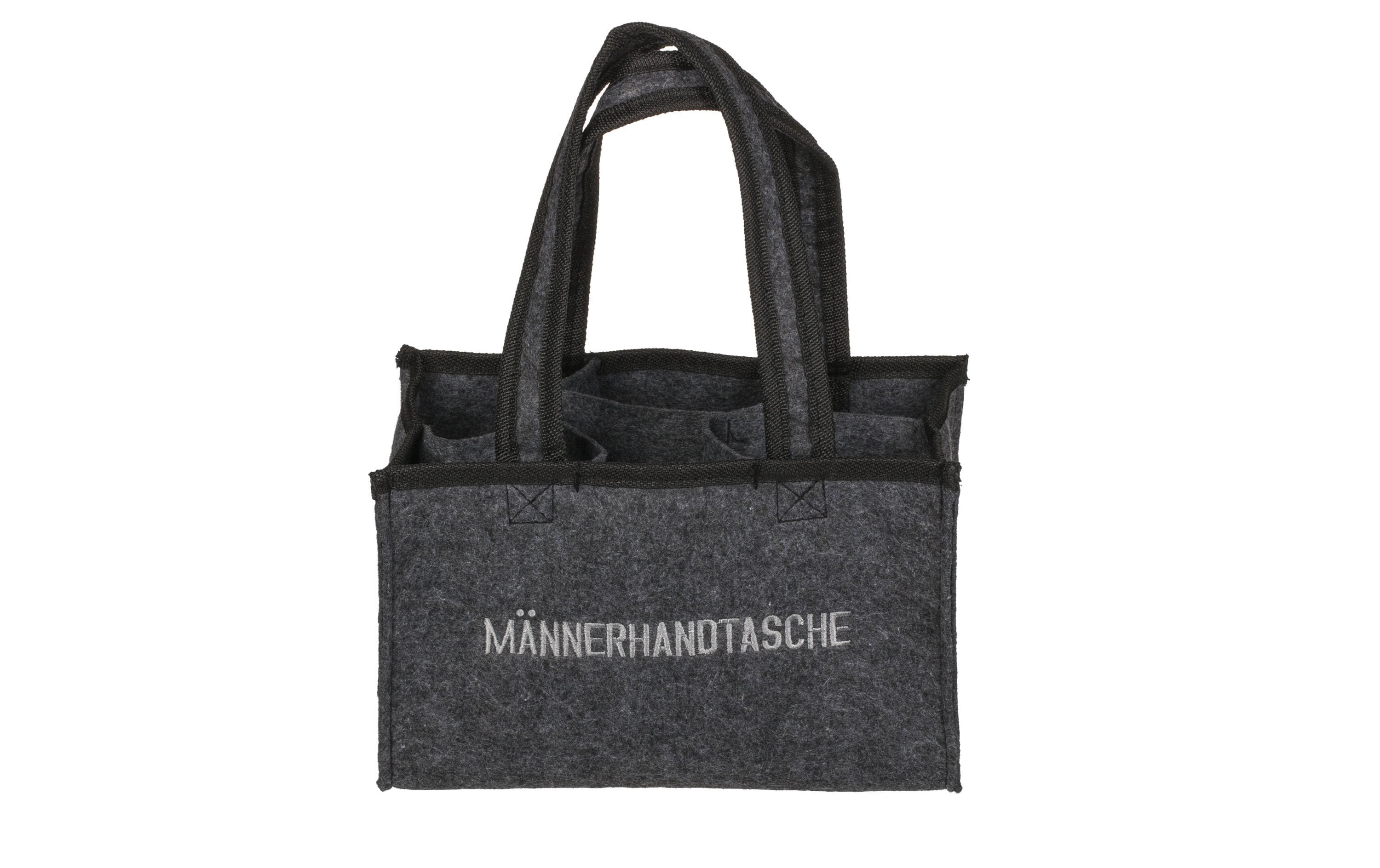 Flaschenhalter mit 6 FächernMännerhandtasche
