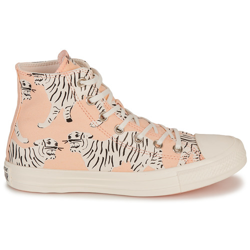 Converse - CHUCK TAYLOR ALL STAR-ANIMAL ABSTRACT - Rose / Blanc / Noir