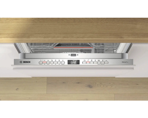 Bosch SBV4EAX23E volledig geïntegreerde vaatwasser, 59,8 x 86,5 x 55 cm, voor 13 couverts, 9 l inhoud, 40 dB(A)