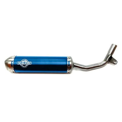Silencieux Scalvini ALU/INOX - Bleu