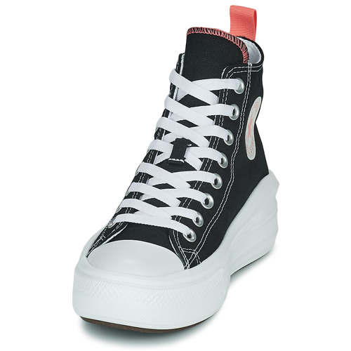 Converse - CHUCK TAYLOR ALL STAR MOVE CANVAS COLOR HI - Noir
