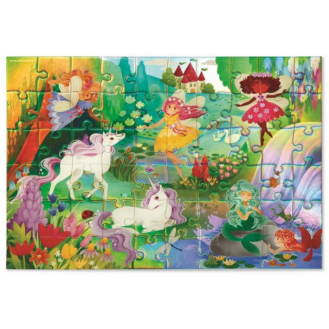 Crocodile creek holografische puzzel - 60st