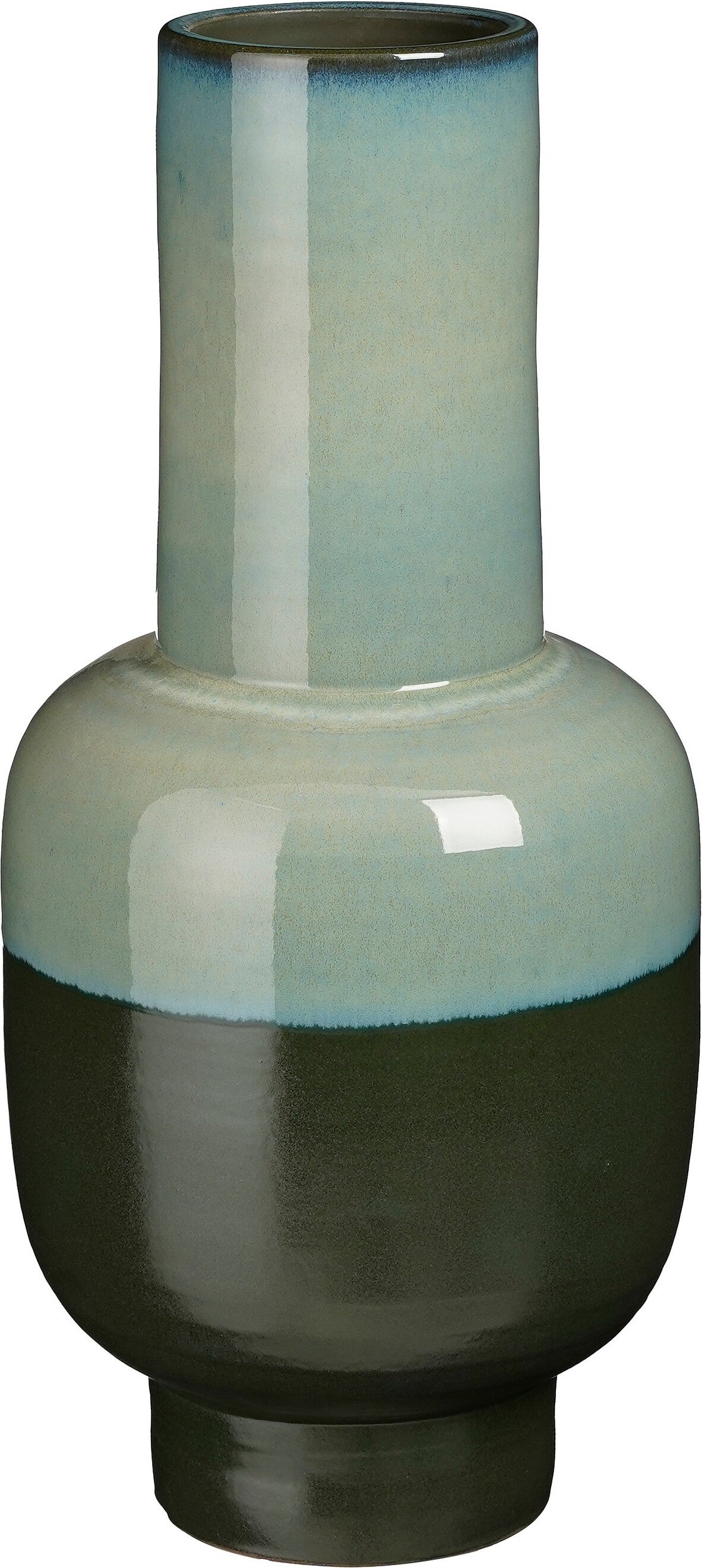 Mica Decorations vaas Lizz groen D 22 H 48 cm