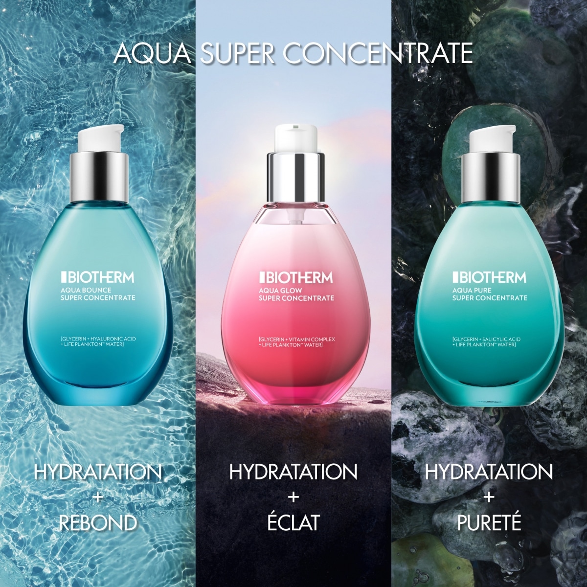 Biotherm Aqua Bounce Super Concentrate Gel Hydratant &  Repulpant