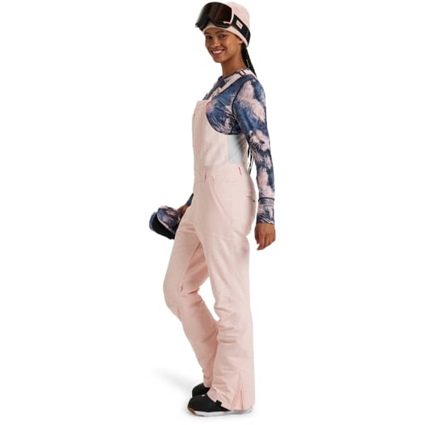 Pantalon de ski ROXY RIDEOUT BIB PT PINK SALT