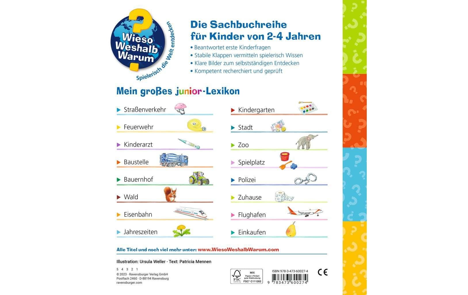 Kinder-Sachbuch WWW Mein grosses Junior-LexikonExtradickes Bildwörterbuch