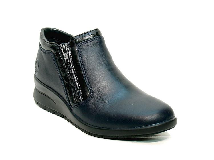 Rieker L4883 pazifik/schwarz