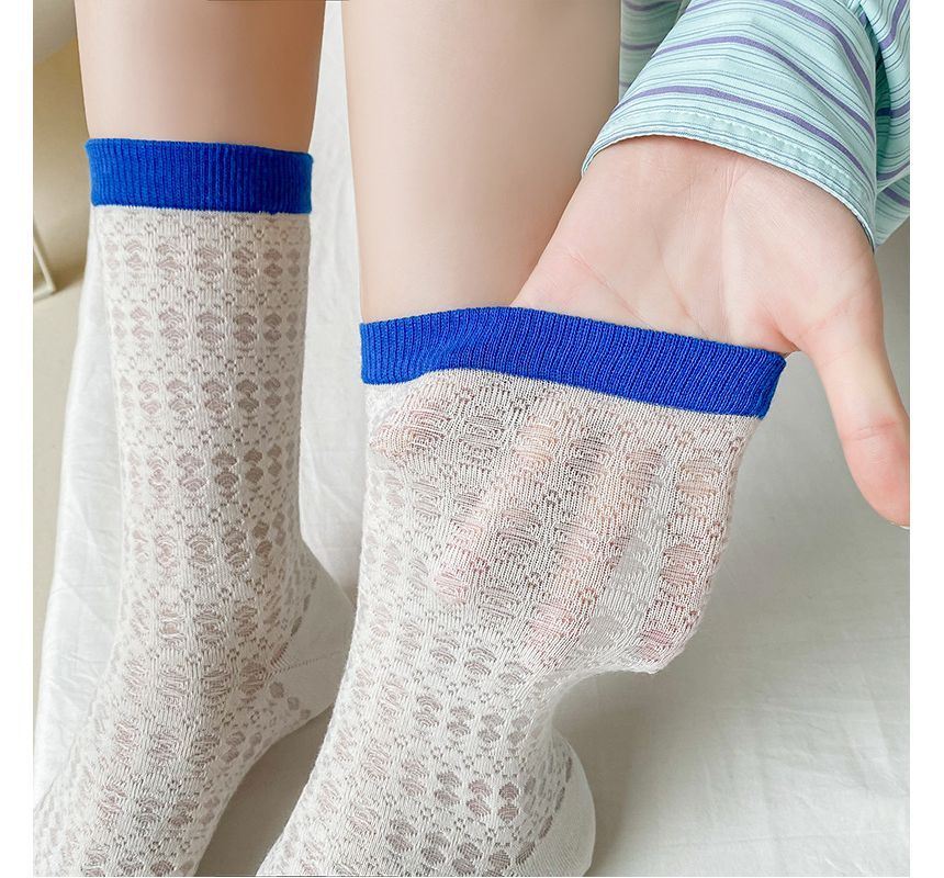 Loverly - Color Block Sokken / Set