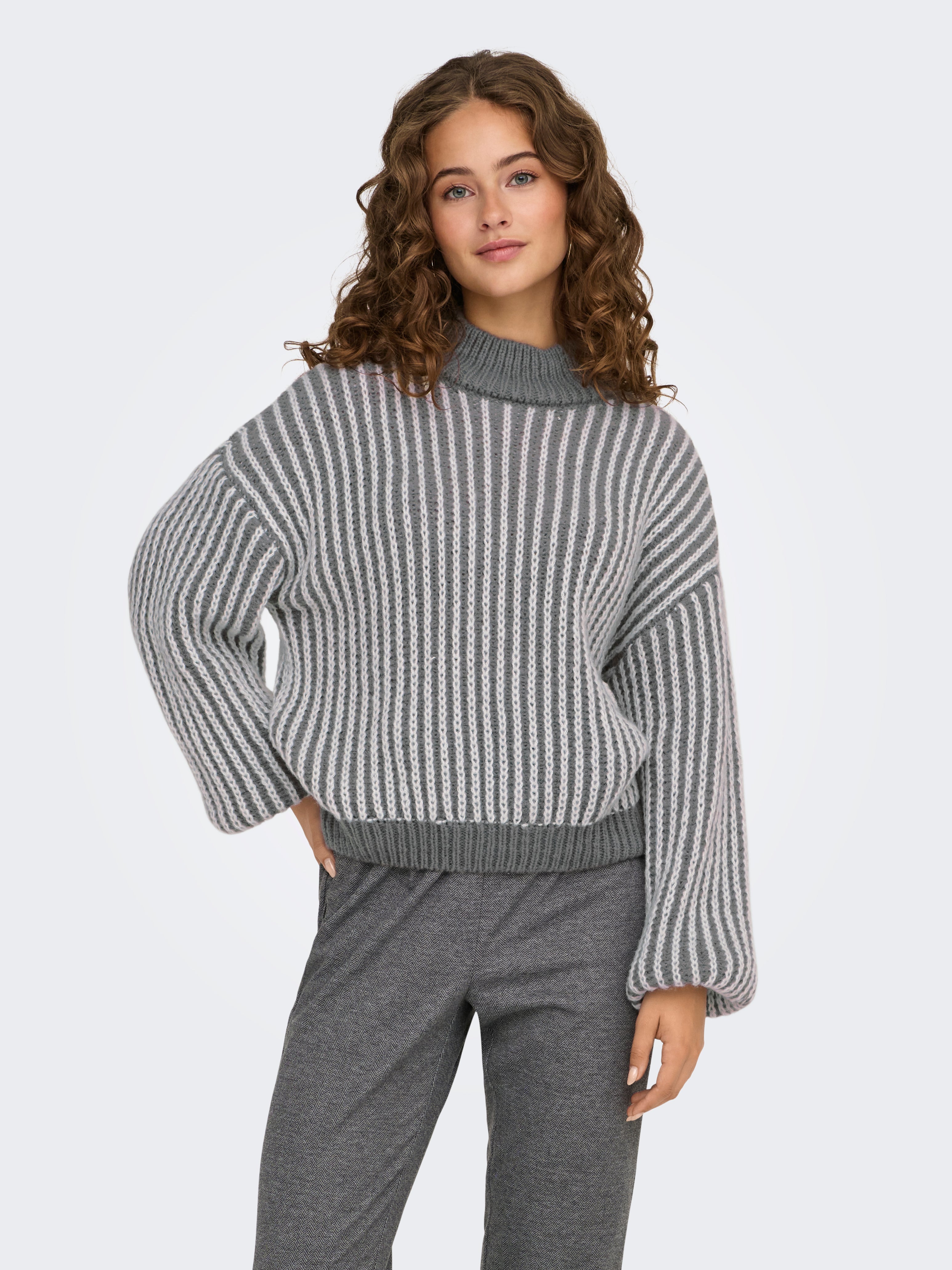 JDYALLY Strickpullover December Sky