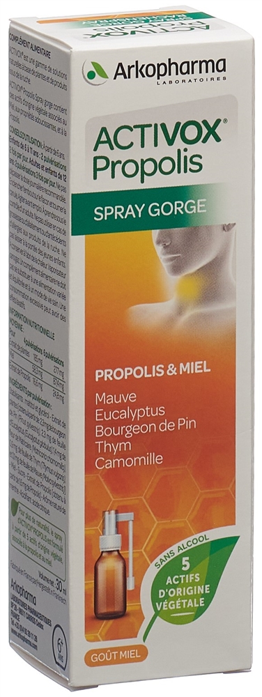 ACTIVOX Propolis Rachenspray<br>30 ml, Flasche, Spray