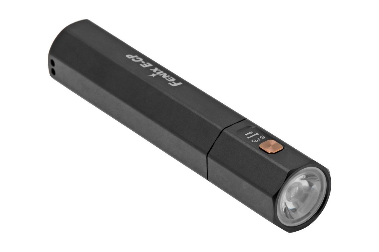 Fenix E-CP, zwart, EDC zaklamp en powerbank, 1600 lumen, 5000 mAh