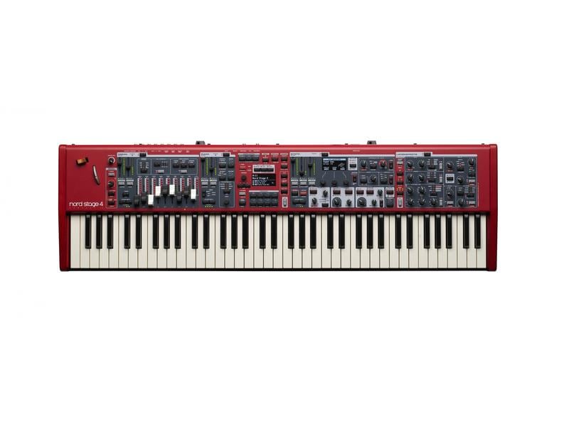 Clavia Nord E-Piano Nord Stage 4 Compact – 73 Tasten Piano mit intuitivem, neuen Bedienfelddesign und erstklassiger Tastatur