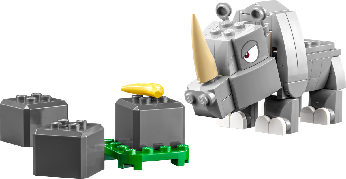 Lego Super Mario - Udvidelsessæt - Næsehornet Rambi - 71420